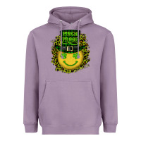 Lavender st. patrick's day pinch proof lucky face Heavyweight Hoodie - RanaPortraitStore