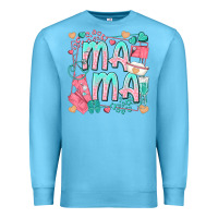 Ocean Blue mama nurse Premium Sweatshirt - texasbilliewilder