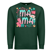 Sports Green mama nurse Premium Sweatshirt - texasbilliewilder