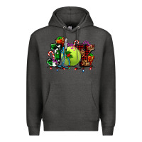 Charcoal Heather joy and tennis christmas Premium Hoodie - AdoDesignShop