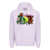 Lilac joy and tennis christmas Premium Hoodie - AdoDesignShop