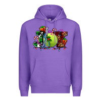 Purple joy and tennis christmas Premium Hoodie - AdoDesignShop