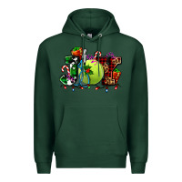 Sports Green joy and tennis christmas Premium Hoodie - AdoDesignShop