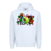 White joy and tennis christmas Premium Hoodie - AdoDesignShop