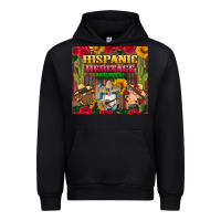 Black hispanic heritage month gnomes tumbler Urban Hoodie - BundleAndBundleShop