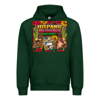 Forest Green hispanic heritage month gnomes tumbler Urban Hoodie - BundleAndBundleShop