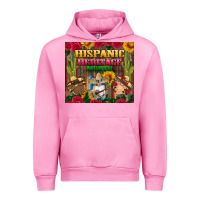 Fuchsia Pink hispanic heritage month gnomes tumbler Urban Hoodie - BundleAndBundleShop