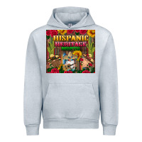 Heather Grey hispanic heritage month gnomes tumbler Urban Hoodie - BundleAndBundleShop