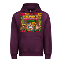 Mauve Wine hispanic heritage month gnomes tumbler Urban Hoodie - BundleAndBundleShop