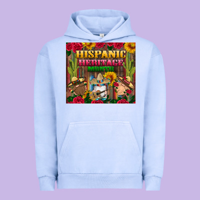 Hispanic Heritage Month Gnomes Tumbler Urban Hoodie Designed By Bundleandbundleshop