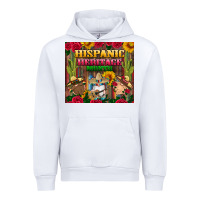 White hispanic heritage month gnomes tumbler Urban Hoodie - BundleAndBundleShop