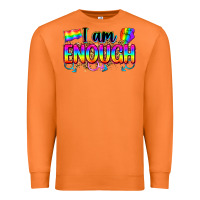 Carrot i am enough Premium Sweatshirt - Zillion Design Studio