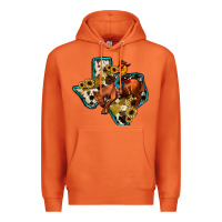 Carrot rodeo sunflower texas map Premium Hoodie - JahusDesignShop
