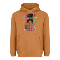 Meerkat hair stylist afro messy bun Heavyweight Hoodie - texasbilliewilder