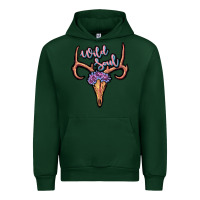 Forest Green wild soul Urban Hoodie - JahusDesignShop