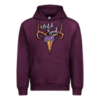 Mauve Wine wild soul Urban Hoodie - JahusDesignShop