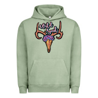 Pigment Oil Green wild soul Urban Hoodie - JahusDesignShop