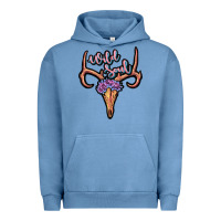 Pigment Pebble Blue wild soul Urban Hoodie - JahusDesignShop