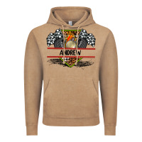 Vintage Coffee custom name race flag and race equipment Vintage Hoodie - AdoDesignShop
