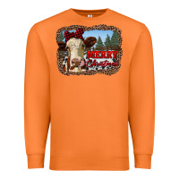 Carrot merry christmas heifer cow with farm Premium Sweatshirt - RanaPortraitStore