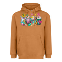 Meerkat hairstylist coffee cups Heavyweight Hoodie - texasbilliewilder