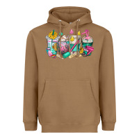 Toasted Coconut hairstylist coffee cups Heavyweight Hoodie - texasbilliewilder