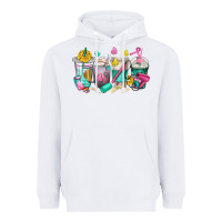 White hairstylist coffee cups Heavyweight Hoodie - texasbilliewilder