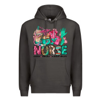 Smoke nurse coffee scrubs rubber gloves Premium Hoodie - Jasminsmagicworld