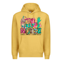 Antique Gold nurse coffee scrubs rubber gloves Premium Hoodie - Jasminsmagicworld