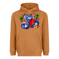 Meerkat puerto rico hearts Heavyweight Hoodie - Zillion Design Studio