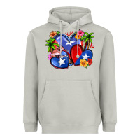 Moon Dust puerto rico hearts Heavyweight Hoodie - Zillion Design Studio