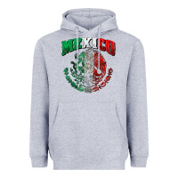 Heather Grey mexico coat of arms Heavyweight Hoodie - Zillion Design Studio