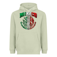 Matcha mexico coat of arms Heavyweight Hoodie - Zillion Design Studio