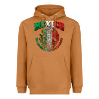 Meerkat mexico coat of arms Heavyweight Hoodie - Zillion Design Studio