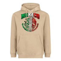 Mushroom mexico coat of arms Heavyweight Hoodie - Zillion Design Studio