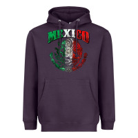 Plum mexico coat of arms Heavyweight Hoodie - Zillion Design Studio
