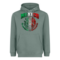 Sage mexico coat of arms Heavyweight Hoodie - Zillion Design Studio