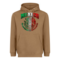 Toasted Coconut mexico coat of arms Heavyweight Hoodie - Zillion Design Studio