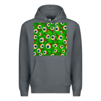 Rock halloween eye balls seamless pattern Premium Hoodie - BundleAndBundleShop