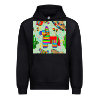 Black pinata seamless pattern Urban Hoodie - BundleAndBundleShop