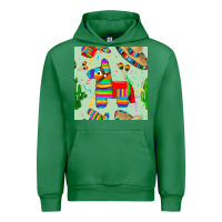 Emerald pinata seamless pattern Urban Hoodie - BundleAndBundleShop