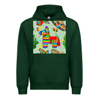 Forest Green pinata seamless pattern Urban Hoodie - BundleAndBundleShop