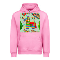 Fuchsia Pink pinata seamless pattern Urban Hoodie - BundleAndBundleShop