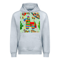 Heather Grey pinata seamless pattern Urban Hoodie - BundleAndBundleShop