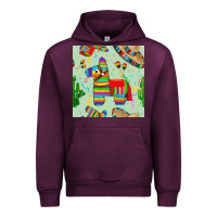 Mauve Wine pinata seamless pattern Urban Hoodie - BundleAndBundleShop