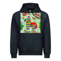 Navy pinata seamless pattern Urban Hoodie - BundleAndBundleShop