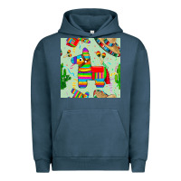 Pigment Midnight Navy pinata seamless pattern Urban Hoodie - BundleAndBundleShop