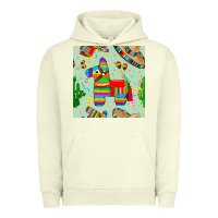 Pigment Pistachio pinata seamless pattern Urban Hoodie - BundleAndBundleShop