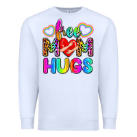 White free mom hugs Premium Sweatshirt - Zillion Design Studio