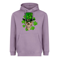 Lavender st. patrick's day skull Heavyweight Hoodie - RanaPortraitStore